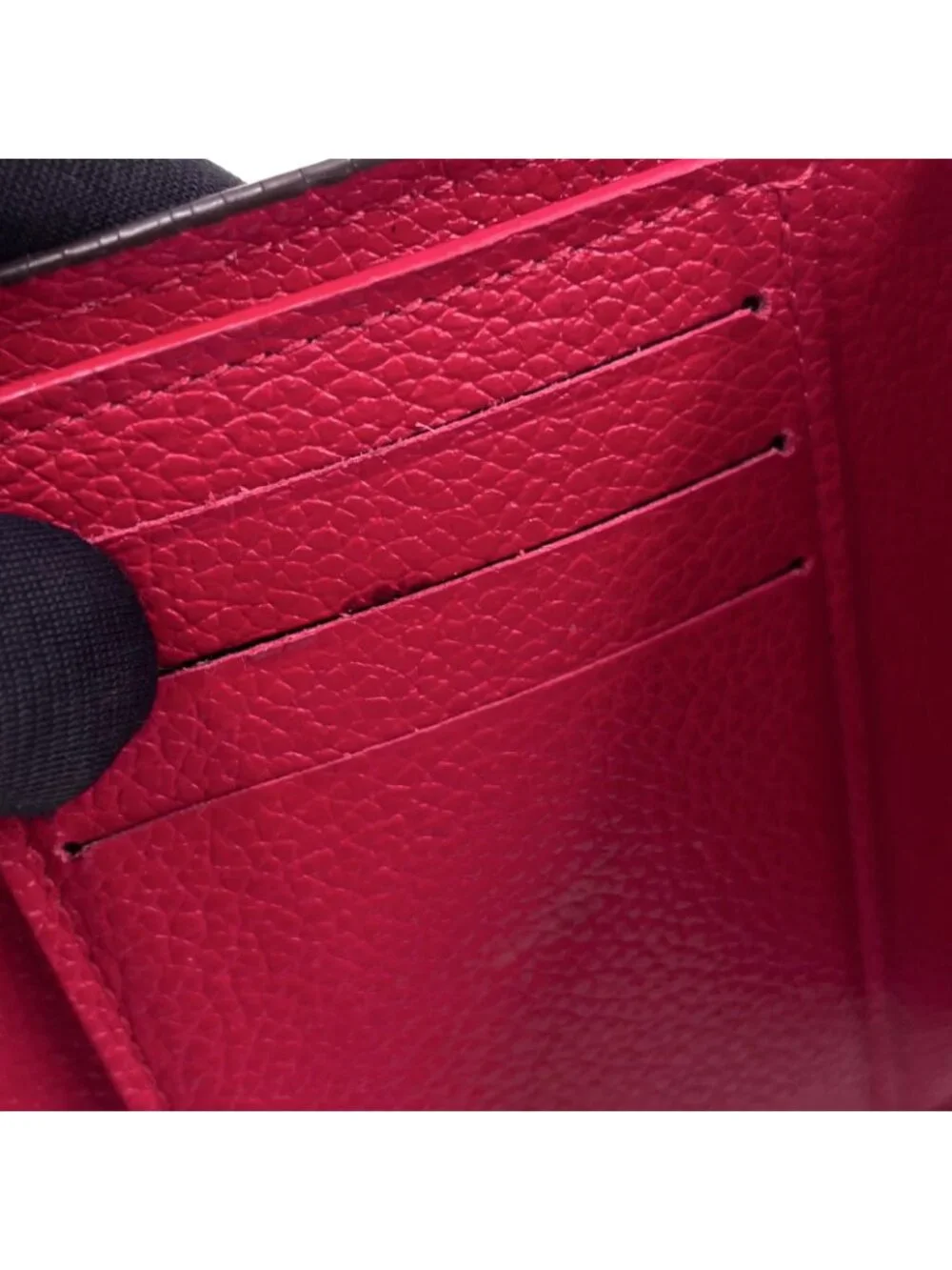 Louis Vuitton Portefeuille Victorine Monogram Empreinte Scarlet Red Trifold